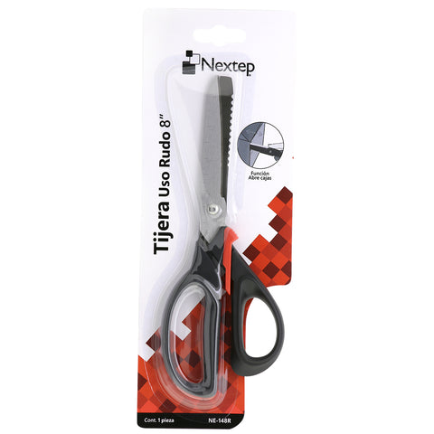 Tijera Nextep de Uso Rudo con Funcion Abre Cajas 8