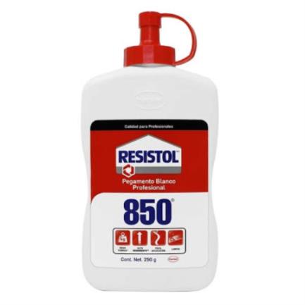 Pegamento Resistol 850 Líquido Uso Escolar 250 g Color Blanco