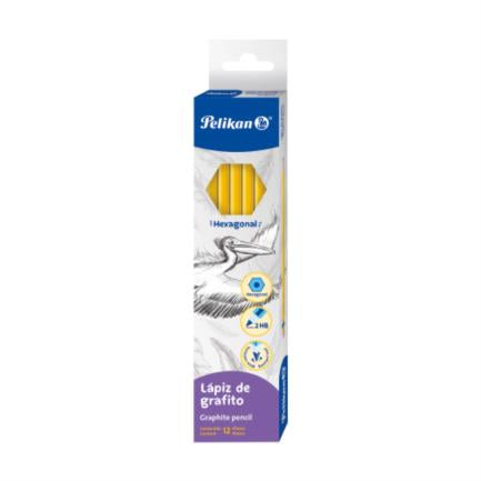 Lápiz Pelikan Hexagonal #2 Caja con 12 piezas