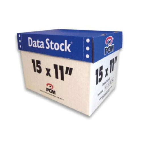 Papel PCM Data Stock 15x11" 2Tantos con 1500 hojas