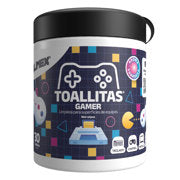 Toallas Húmedas Silimex con Aroma a Chicle para Equipos Gamer C/30 Pz · fastco
