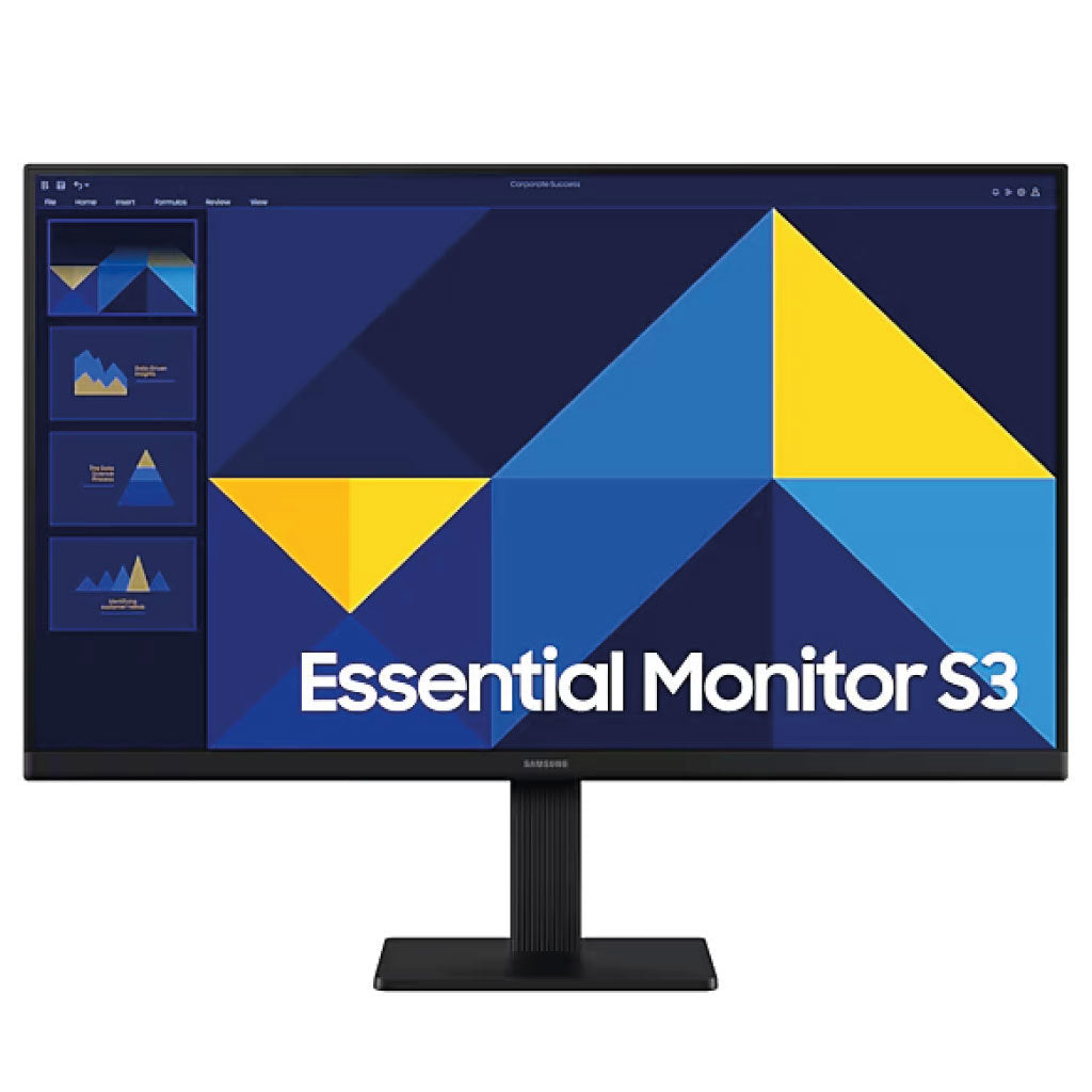 Monitor Samsung 24" Essential S3 S30GD FHD Panel IPS · fastco
