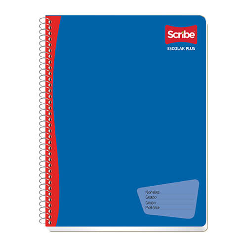 Cuaderno Scribe Profesional Escolar C7 100 Hojas