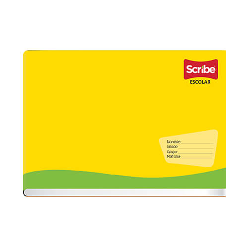 Cuaderno Scribe Italiano Grapado Raya 100 Hojas