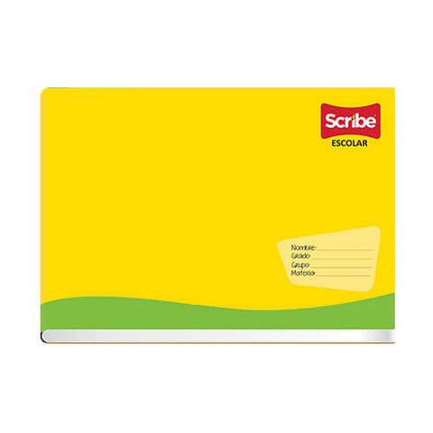 Cuaderno Scribe Italiano Grapado Raya 100 Hojas