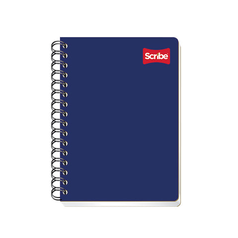 Cuaderno Scribe Forma Francesa Espiral Doble cuadro chico (C5) con 100 Hojas