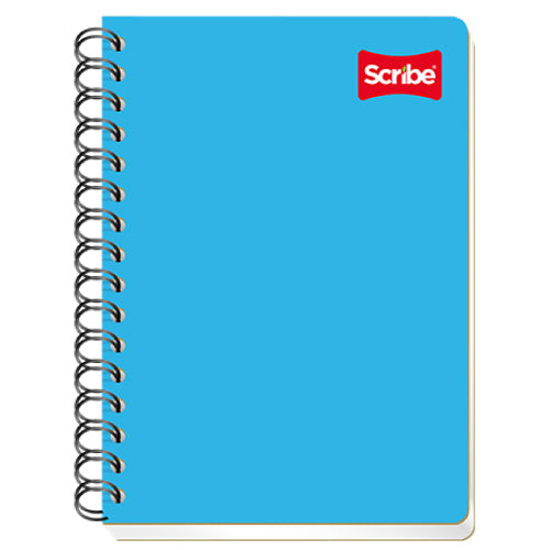 Cuaderno Scribe Frances Clásico Blanco 100 Hojas Doble Espiral