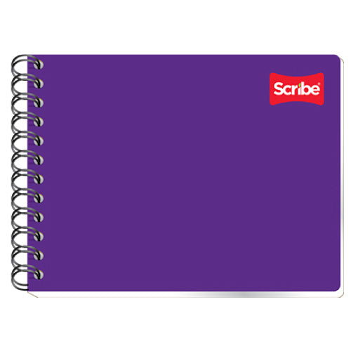 Cuaderno Scribe Italiano Clásico Blanco 100 Hojas Doble Espiral