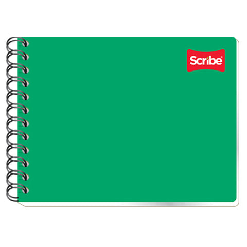 Cuaderno Scribe Italiano Clásico C7 100 Hojas Doble Espiral