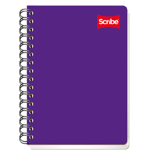 Cuaderno Scribe Frances Clásico Doble Rayas 100 Hojas Doble Espiral