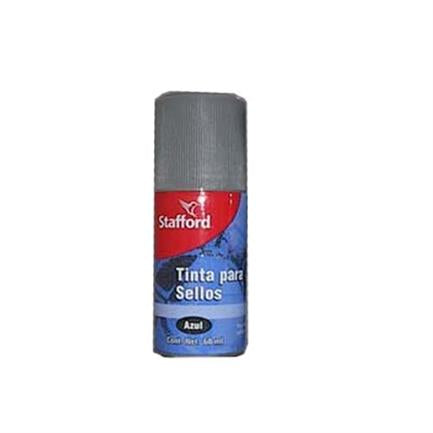 Tinta para Sellos Stafford Roll-On 60 ml Azul