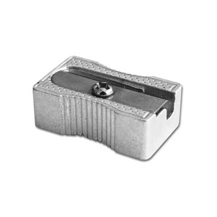 Sacapuntas Mae Metálico Rectangular con 24 Piezas