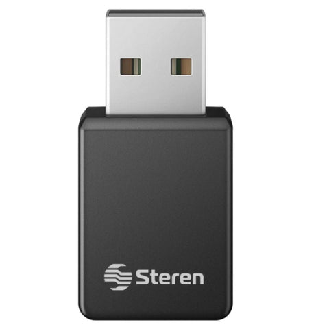 Nano Adaptador Steren USB WiFi AC600 2.4GHz y 5 GHz Doble Banda para empresas · fastco