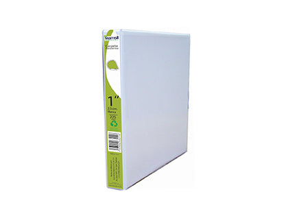 Carpeta Vinil Samsill "D" Blanca 1" para 225 hojas con 12 piezas