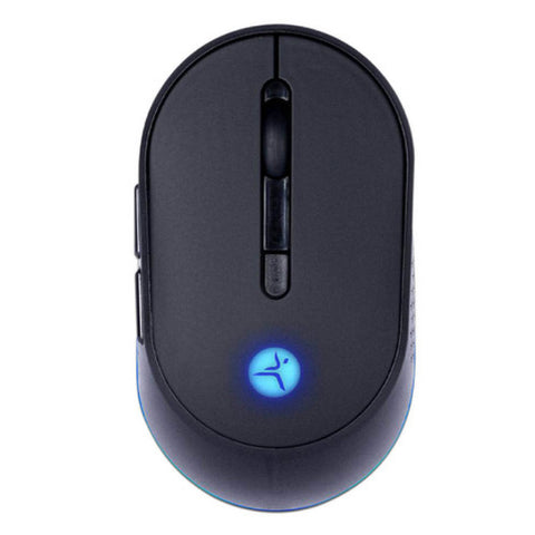 Mouse Inalambrico TechZone Thunder Recargable BT DPI 1200 2400 3200 Luz para empresas · fastco