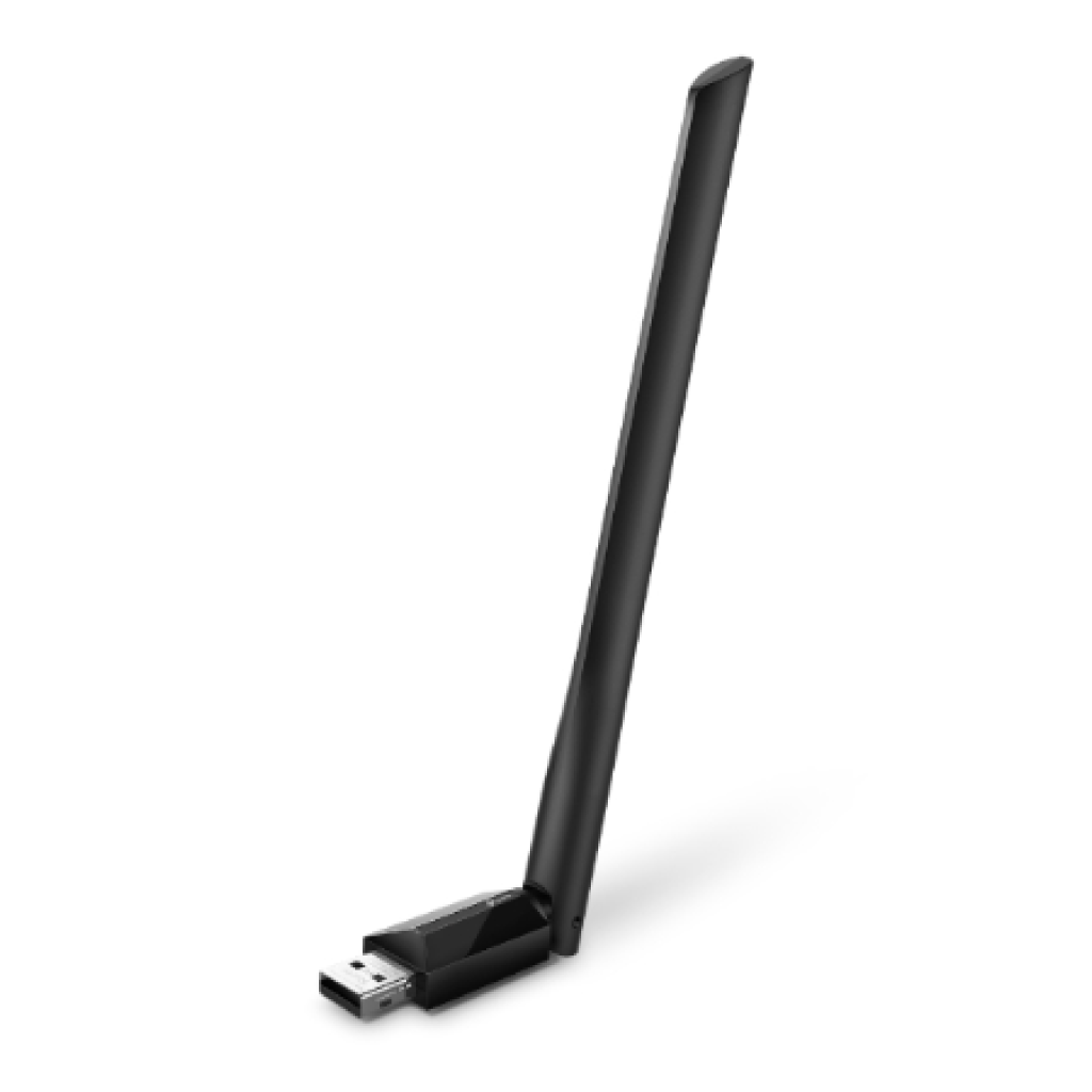 Adaptador TP-Link USB de Banda Dual Inalámbrico de Alta Ganancia AC600 para empresas · fastco