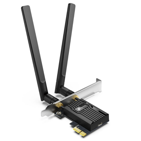 Adaptador TP-Link Dual Band Wi-Fi6 Bluetooth PCI Express con High Gain para empresas · fastco