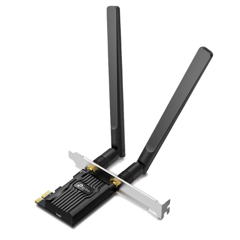 Adaptador TP-Link Dual Band Wi-Fi 6 Bluetooth 5 2 PCI Express Adaptador para empresas · fastco