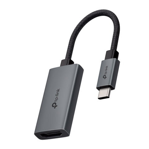 Adaptador TP-Link USB tipo C a HDMI hasta 4k 60Hz cable trenzado 10cm para empresas · fastco