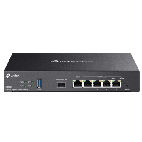 Router Omada by TP-Link Gigabit VPN 1× Gigabit SFP WAN Port 1× Gigabit para empresas · fastco