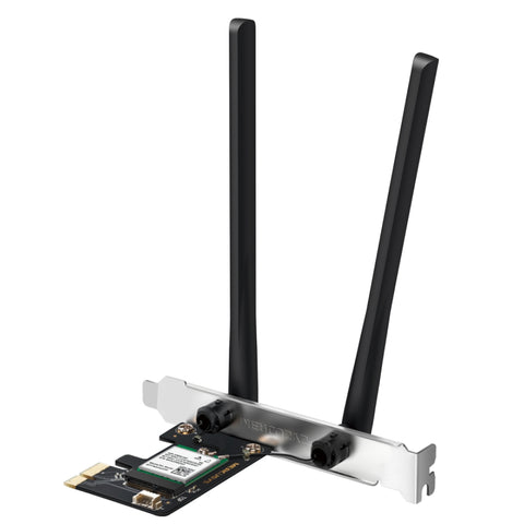 Tarjeta de red Mercusys de TP-Link PCIe Bluetooth 5 3 2402 Mbps 5 GHz para empresas · fastco