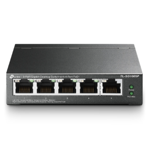 Switch no administrable Omada de Tp-link de 5 puertos 10/100Mbps con 4 para empresas · fastco