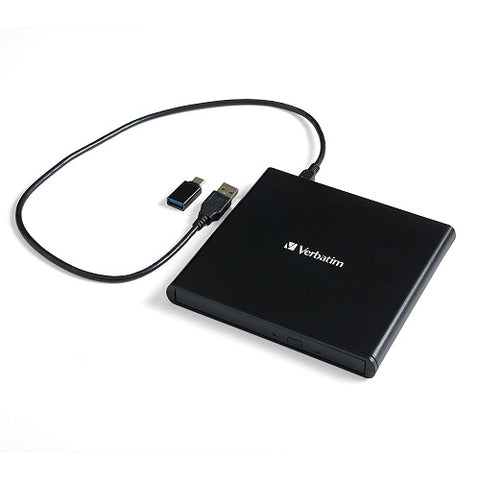 Quemador/Lector VERBATIM Externo de CD-DVD - Negro para empresas · fastco