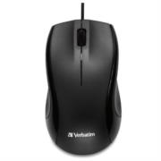 Mouse VERBATIM Alámbrico USB 1000 DPI - Negro · fastco