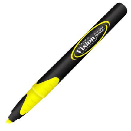 Marcador Resaltador Visión Junior con 12 piezas Amarillo fluorescente