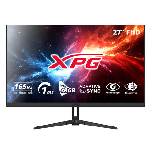 Monitor XPG 27" Plano IPS 1920X1080 FHD 165hz Negro para empresas · fastco