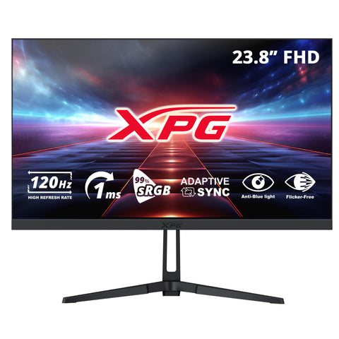 Monitor XPG 23.8" Plano IPS 1920X1080 FHD 120hz Negro para empresas · fastco