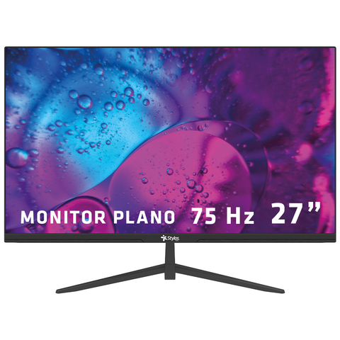 Monitor Xzeal 27" XST590-1 Panel Plano VA FHD 100Hz 5ms 1xVGA + 1xHDMI para empresas · fastco