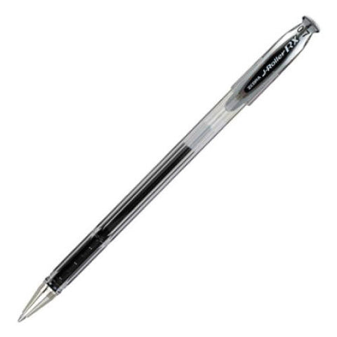 Bolígrafo Zebra J Roller RX Punto Mediano 0.7mm Tinta Gel con 6 piezas Negro