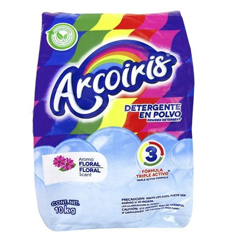 Detergente en Polvo Arcoíris · Bulto 10 kg