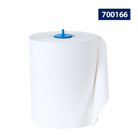Tork Matic® Toalla en Rollo Advanced H1 Blanco · caja con 6 piezas · 180 mts · Cód. 700166