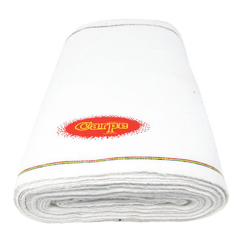 Franela Blanca Carpe · Rollo 25 m × 50 cm