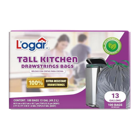 Bolsas para Separar Residuos Logar · 13 galones