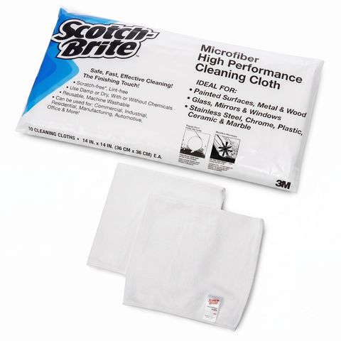 Microfibra Scotch-Brite 3M · Blanca · 36 x 36 cm