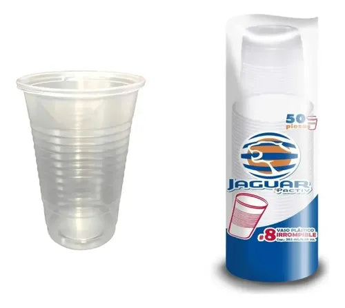 Vaso de Plástico No. 8 Jaguar · 1000 piezas