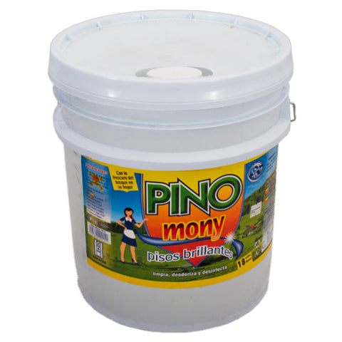Limpiador Aroma Pino Mony · Cubeta 18 L