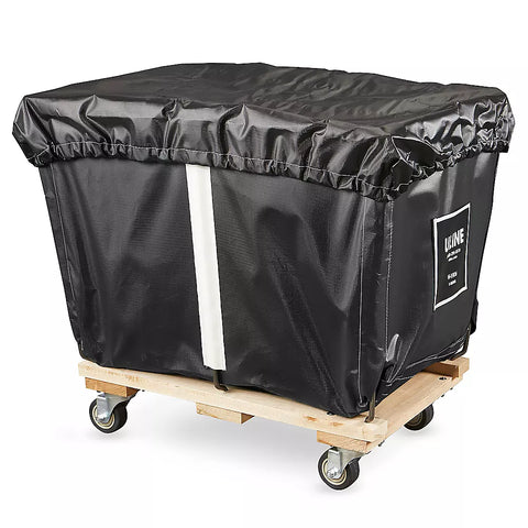 Carrito Tipo Canastilla de Vinil · Negro · 211 L · 1 pieza