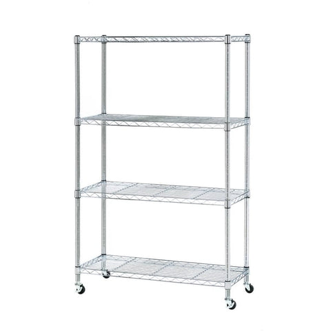 Rack Cromado de 4 Repisas Member's Mark · 4 repisas · cromado