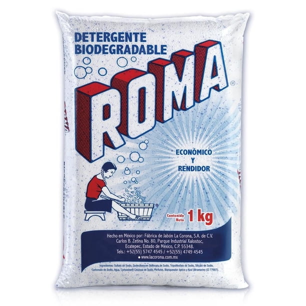 Detergente en Polvo Roma · Bolsa 1 kg
