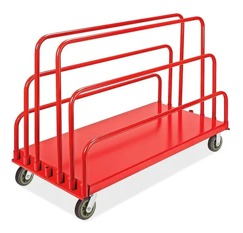 Carrito Ajustable para Paneles · Plataforma de Acero · 76 × 152 cm · 1 pieza
