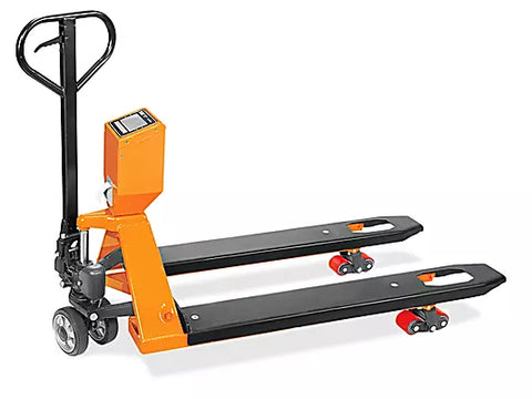 Patín Hidráulico con Báscula · Horquilla Estándar · 122 × 69 cm · Capacidad 2,268 kg · 1 pieza