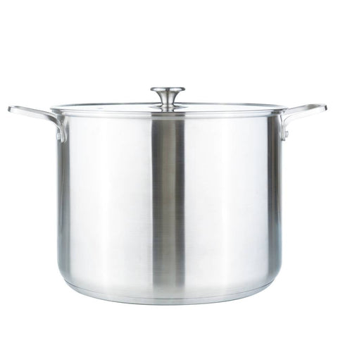 Olla de Acero Inoxidable con Tapa 17 Litros Member's Mark · 17 litros · con tapa