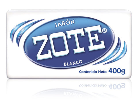 Jabón de Lavandería en Barra Zote · Caja 25 pzas de 400 g