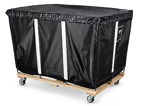 Carrito Tipo Canastilla de Vinil · Negro · 705 L · 1 pieza