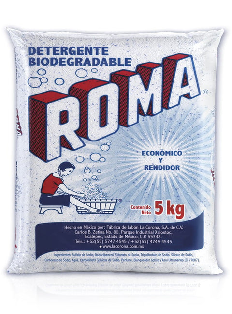 Detergente en Polvo Roma · Bolsa 5 kg