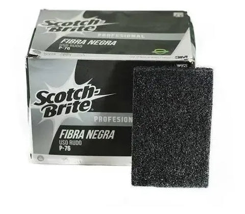 Fibra Negra Uso Rudo Scotch-Brite · Modelo P-76